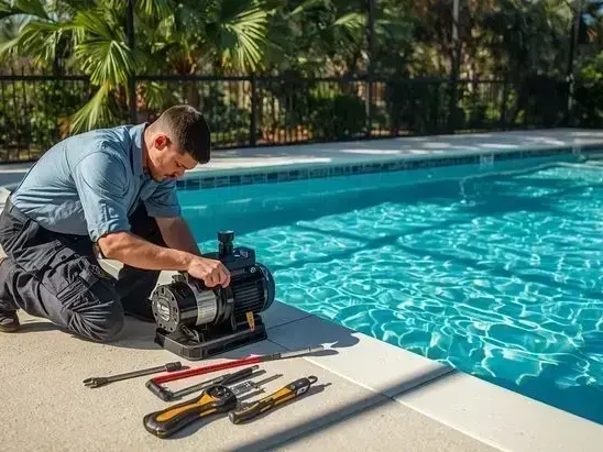 in-ground pool installation at a modern Cranston backyard near Cranston Ridge Alberta